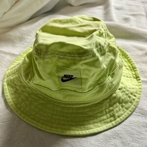 Nike Little Kids' Futura Apex Bucket Hat Lime Green M/L Summer Spring Easter